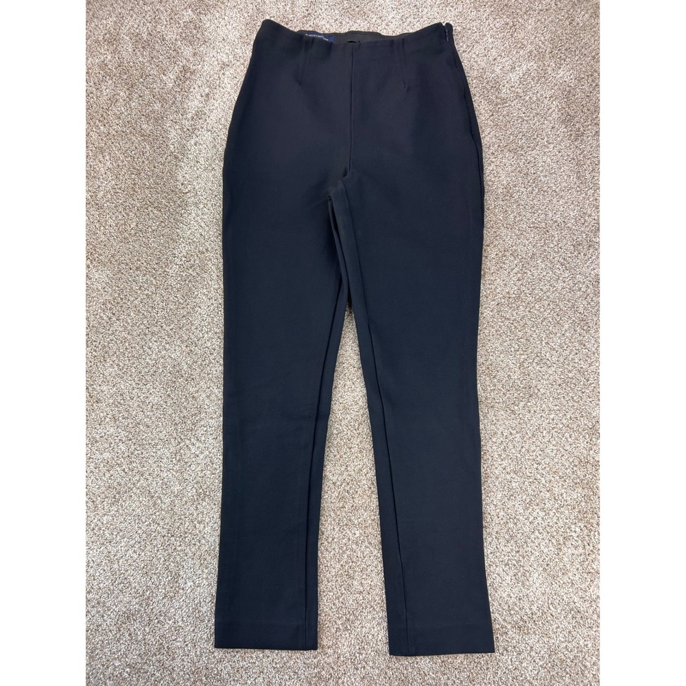Brooks Brothers Corporate Chic Minimalist Quiet Luxury Side Zip Trousers Sz 4